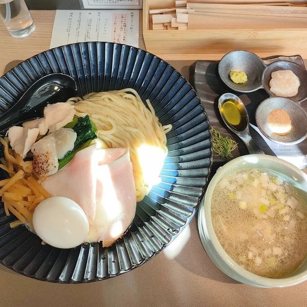 「特製帆立の昆布水つけめん 白」@Tokyo Style Noodle ほたて日和の写真