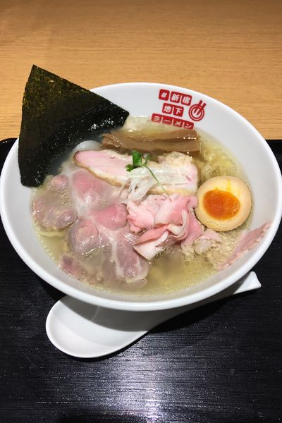 「（1月訪問）お出汁の塩らぁ麺小田急盛り」@#新宿地下ラーメンの写真