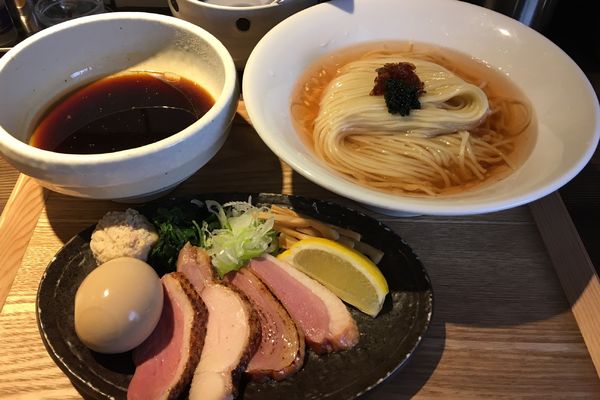 「特製鴨出汁つけ蕎麦(醤油)」@鴨出汁中華蕎麦 麺屋yoshikiの写真