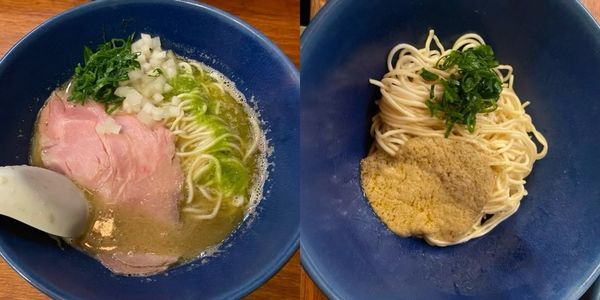 「帆立蕎麦ハラペーニョ　蟹味噌の和え玉」@麺処 にぼし香 横浜店の写真