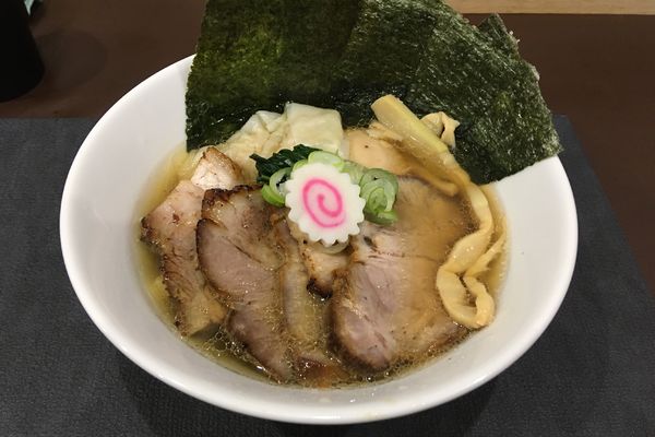 「塩全部のせら〜麺」@手打ち 蓮の写真