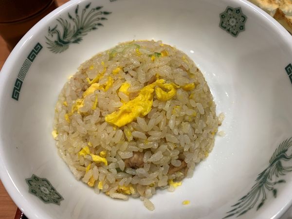 「ラ・餃・チャセット(半ラーメン+半チャーハン+餃子3個)」@日高屋 竹ノ塚東口店の写真