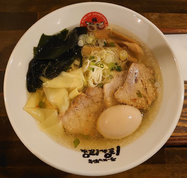 「手打ちしおＤＸ(1100円)」@ラーメン厨房 ぽれぽれの写真
