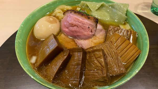 「特製手打中華蕎麦 醤油 マシめんま」@手打麺祭 かめ囲の写真