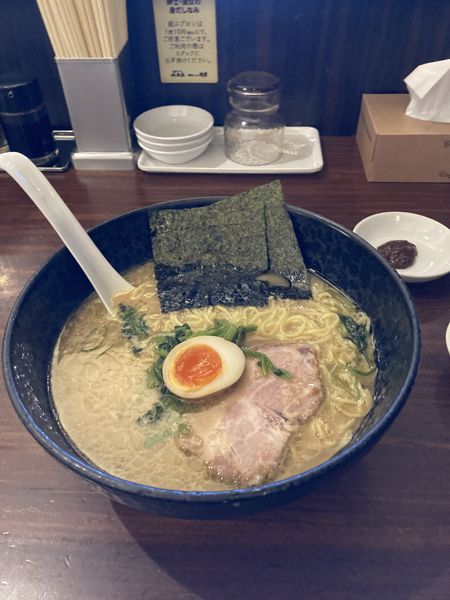 「ラーメン大盛脂多め」@横濱家 新羽店の写真