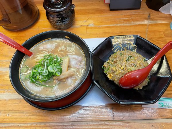 「ラーメン　チャーハンセット」@うま屋ラーメン 豊田浄水店の写真
