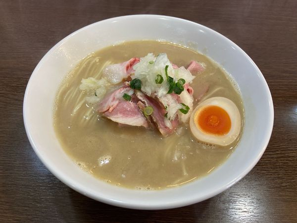 「特製牡蠣そぱ」@中華そばイデタの写真