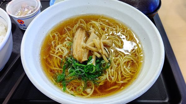 「醤油ラーメン」@松屋  保土ヶ谷PA(下り線)店の写真