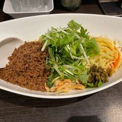 つゆ無し坦々麺