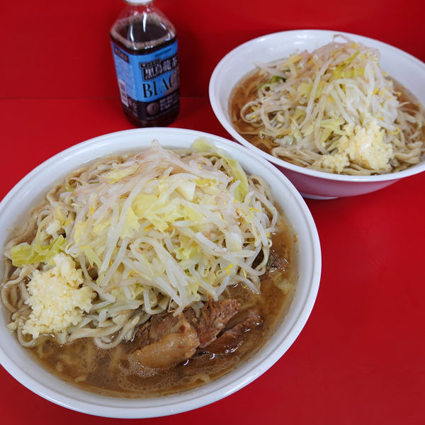 「麺マシ 大ラーメン 950円（ニンニク少し）」@ラーメン二郎 柏店の写真