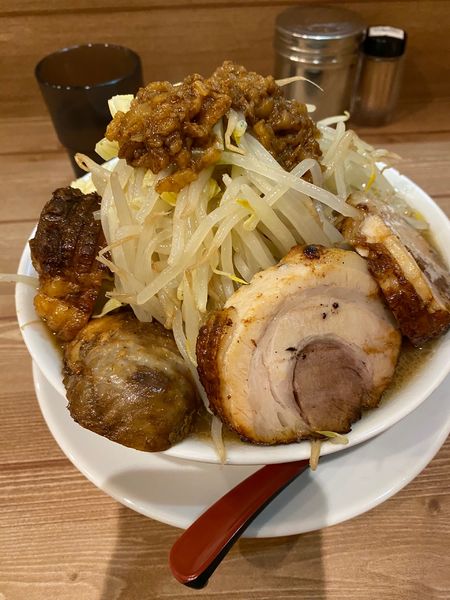 「ラーメン(中)¥830 +ぶた切り落とし￥100」@麺ゃ花ょの写真