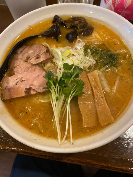 「北海道味噌ラーメン➕麺固め」@じゃらしの写真