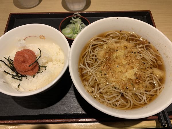 「明太子ご飯セット 440円」@いろり庵きらく 池袋店の写真