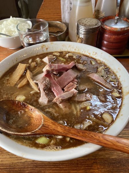 「乱切りチャーシューめん」@麺 髙はしの写真