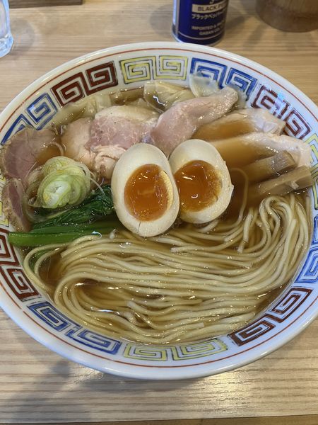 「特製中華蕎麦（1200円）」@ほっこり中華そば もつけの写真