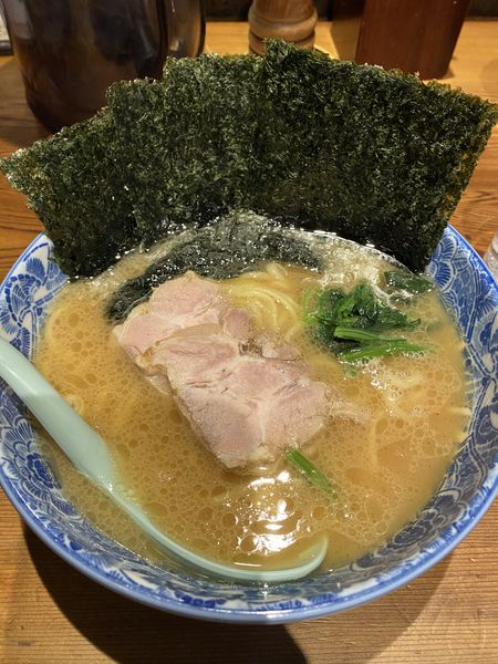 「ラーメン＋のり」@とんぱた亭 新子安店の写真