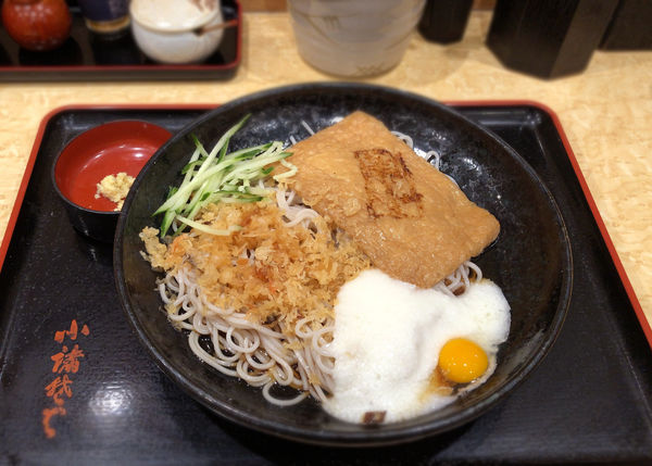 「冷し月夜のばかし(500円)」@小諸そば 虎ノ門一丁目店の写真