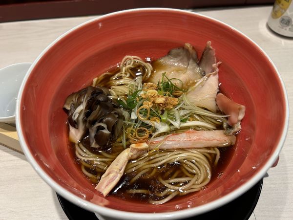「【限定】8年SOBA 1600円+冷酒 その他」@柳麺 呉田-goden-の写真