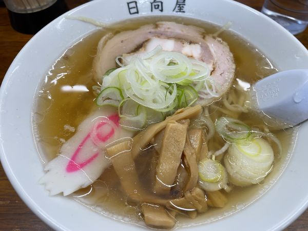 「ラーメン」@青竹手打ちラーメン 日向屋の写真