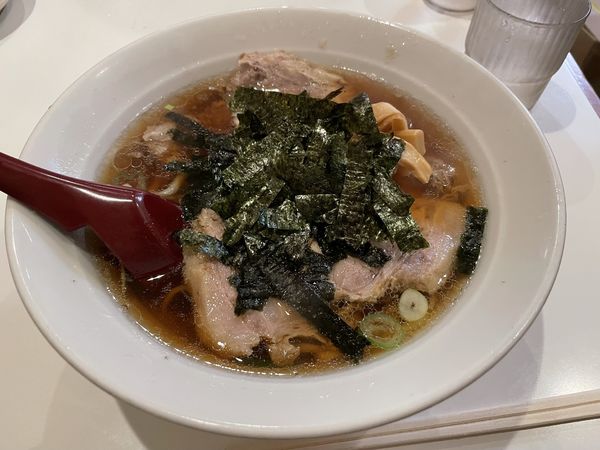 「ハーフチャーシューらぁめん」@らぁめん ほりうち 新橋店の写真