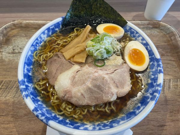 「煮干醤油ラーメン　（大盛）」@凌駕IDEA イオンモール松本店の写真