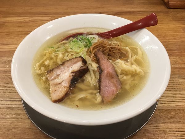 「喜多方ラーメン塩」@麺や 七彩 八丁堀店の写真