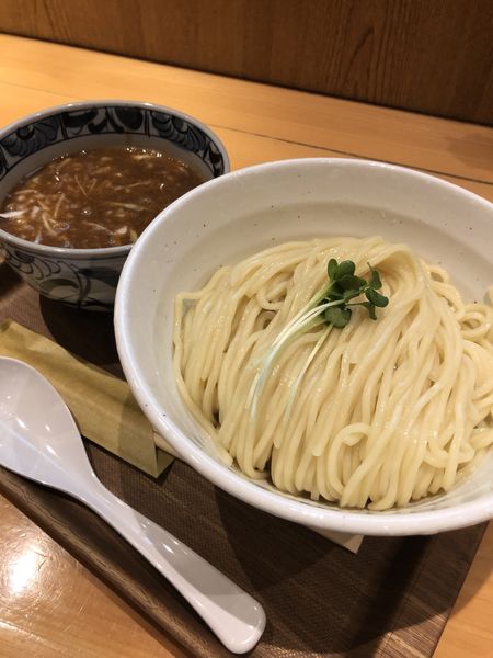 「濃厚つけめん　中盛り」@新橋 纏 不動前店の写真
