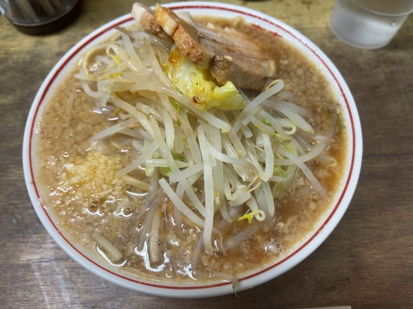 「ラーメン ヤサイ ニンニク アブラ」@とんトコ豚の写真