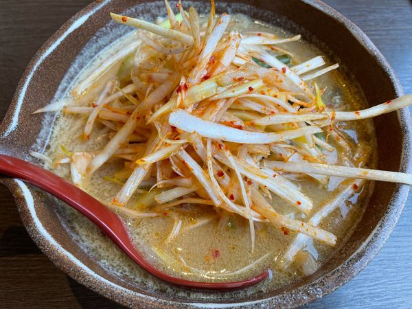「信州味噌肉ネギ」@麺場 田所商店 相模原店の写真