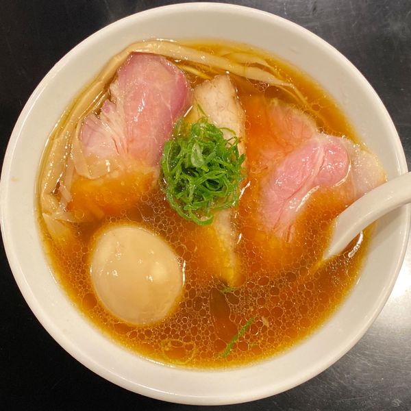 「特製中華そば ¥1,100」@AKEBIの写真