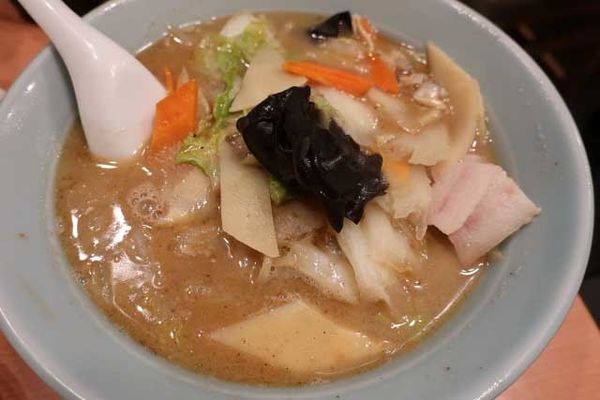 「タンメン　800円」@ニュー菜苑の写真