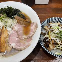 特製煮干中華蕎麦＋チャーシュー丼