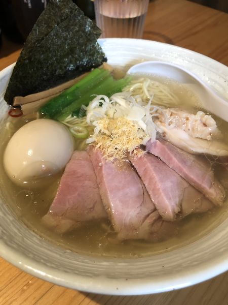 「特製塩らぁ麺」@麺屋 さくら井の写真