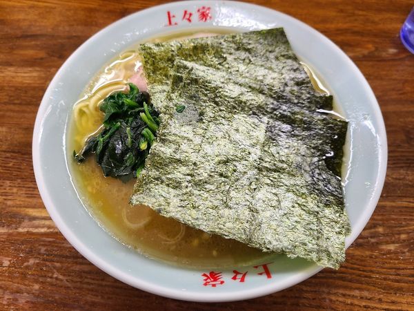 「ラーメン　並」@横浜家系ラーメン上々家の写真