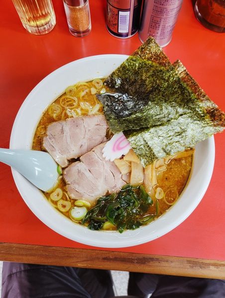 「スパイシーラーメン」@ラーメンショップ 水代店の写真