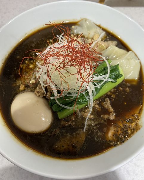 「【限定】特製黒胡麻担々麺　１５００円」@ラーメン星印の写真