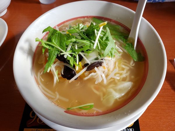 「ゆず塩野菜らーめん」@幸楽苑 東松山店の写真