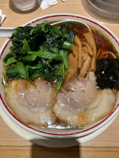 「中華ソバ」@東京煮干し らーめん 玉 東京駅店の写真
