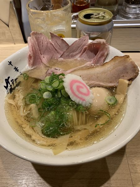 「特製塩そば」@中華そば 葵の写真