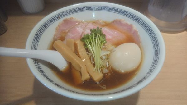 「特製中華そば」@中華そば ます田の写真