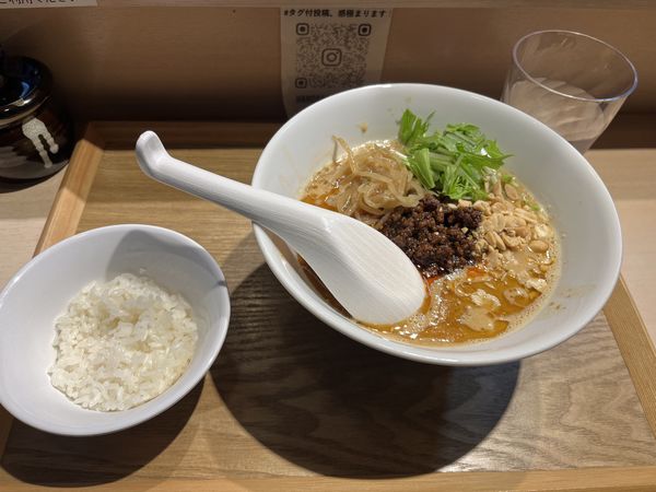 「坦々麺p」@担々麺 かんだ橋の写真