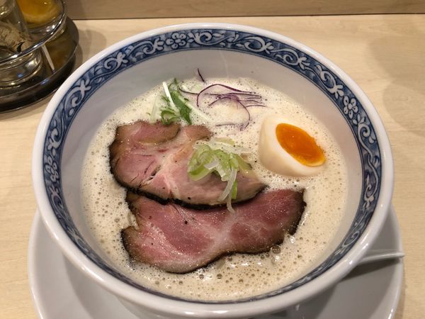 「泡鶏白湯」@鶏白湯そば 界の写真