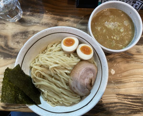 「特製つけ麺(平打ち・味噌)中盛り400g」@らーめん嗟哉の写真