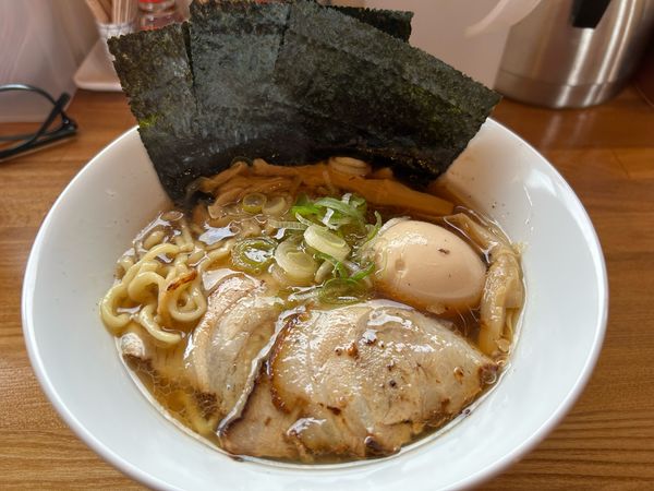 「特製手もみ中華そば1130円」@麺処 雅の写真