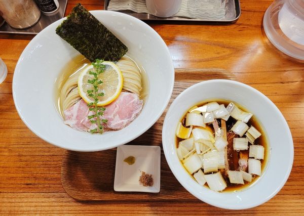 「昆布水つけめん 醤油」@アメノオトの写真