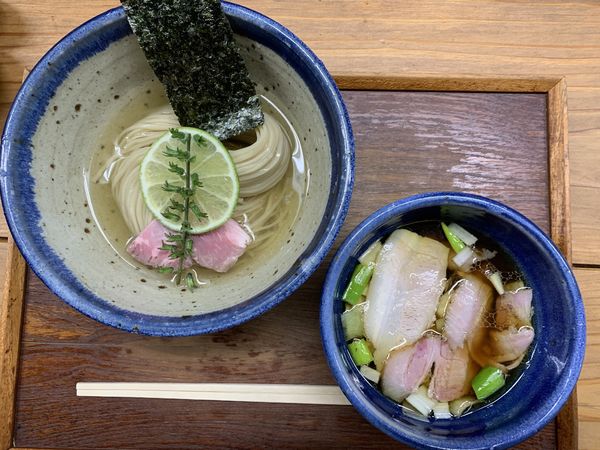 「昆布水つけ麺（醤油）」@YOKOKURA STOREHOUSEの写真