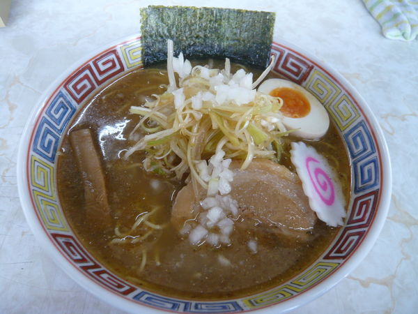「ネギそば（油少なめ）」@長浜らーめん 八王子バイパス店の写真