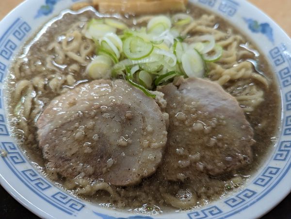 「極煮干し　細麺　中」@中華そば 雲ノ糸 酒田店の写真