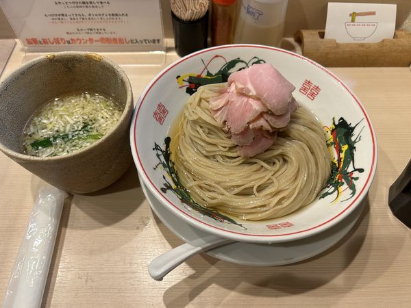 「鰹昆布水つけめん」@つけめん金龍の写真