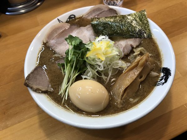 「濃豚煮干」@麺屋 にぼすけ 広面店の写真